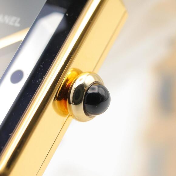 Chanel CHANEL Première M Wristwatch, Gold Plated (GP), Leather Strap, Women's... - Picture 6 of 15